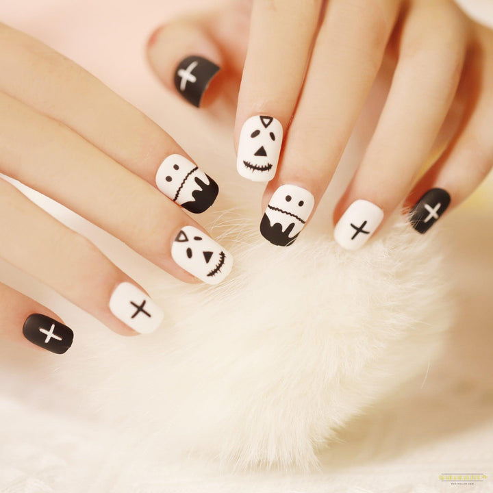 Halloween Wear 3D Stereo Nail Shaped Piece