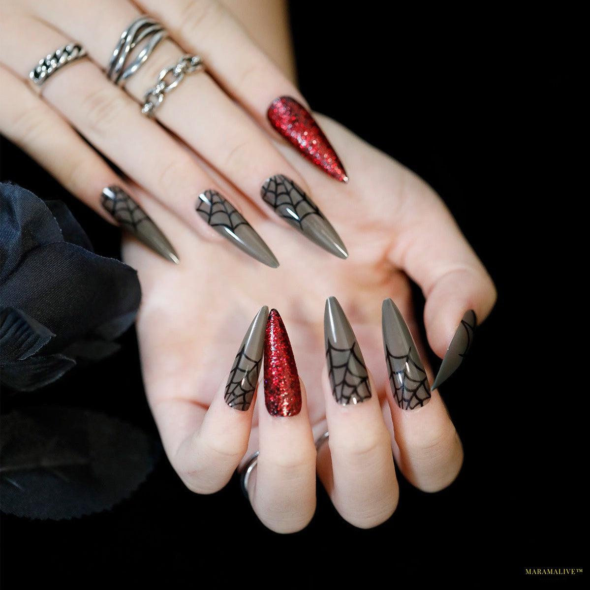 Halloween Wear 3D Stereo Nail Shaped Piece