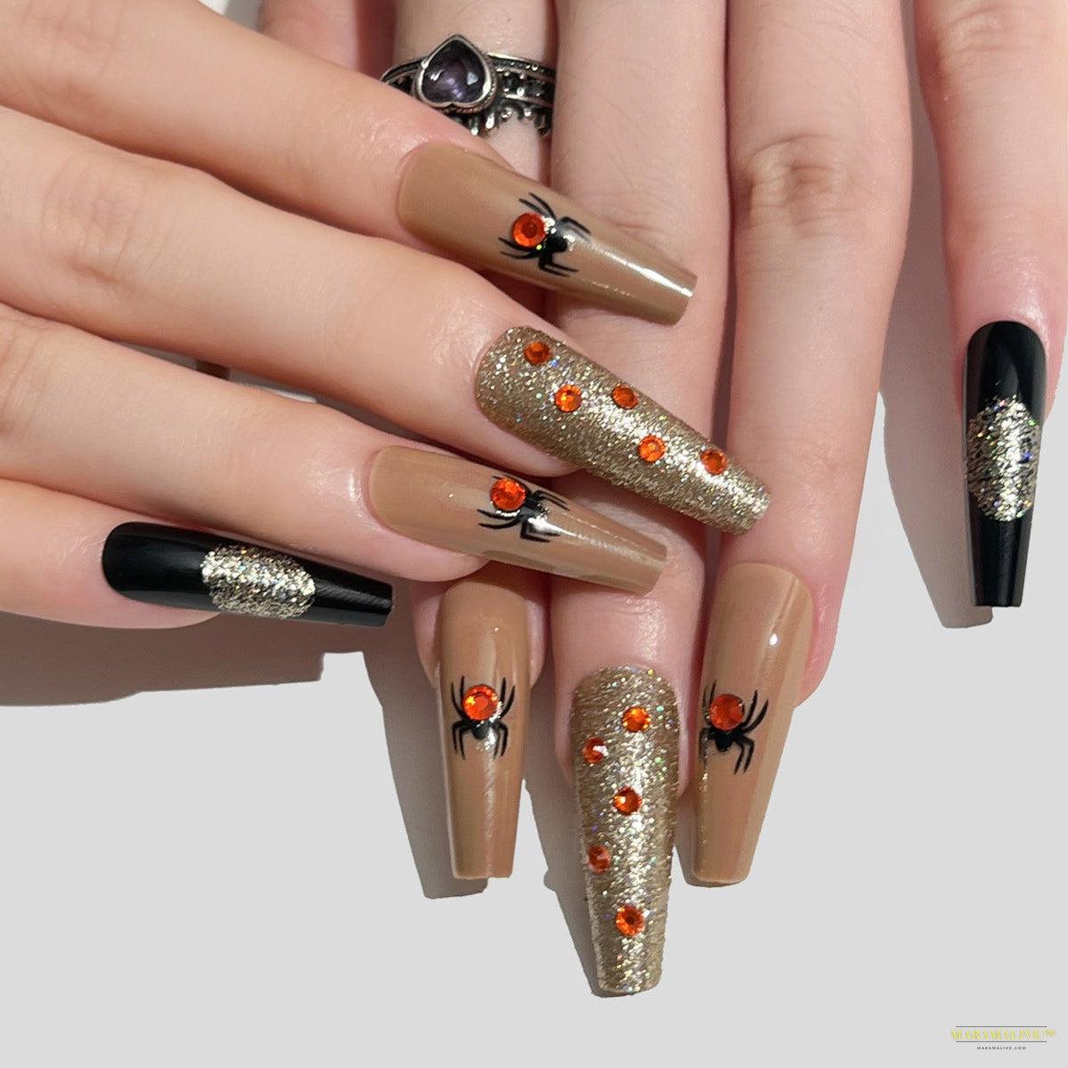 Halloween Wear 3D Stereo Nail Shaped Piece