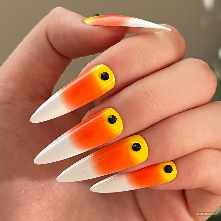 Halloween Wear 3D Stereo Nail Shaped Piece