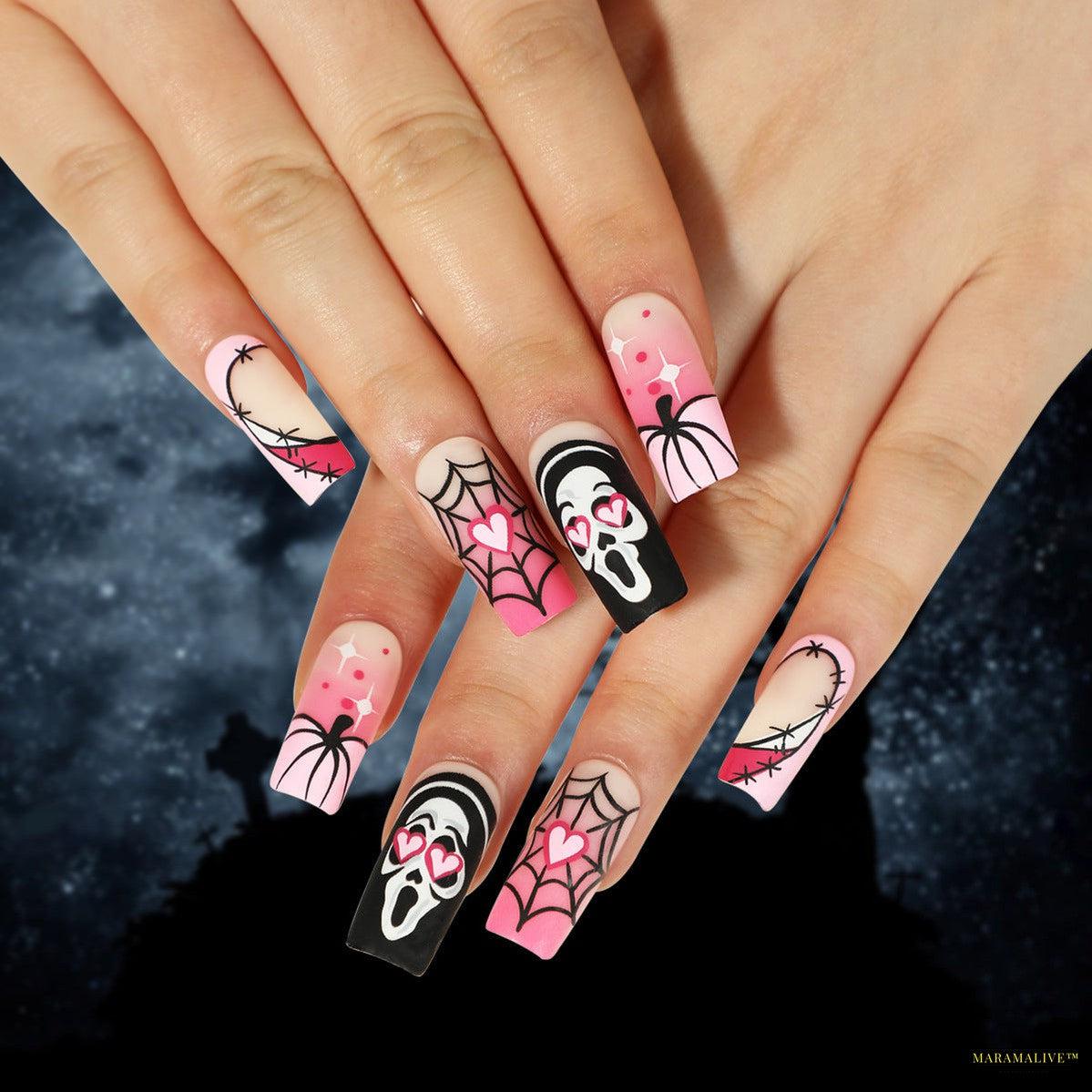 Halloween Wear 3D Stereo Nail Shaped Piece