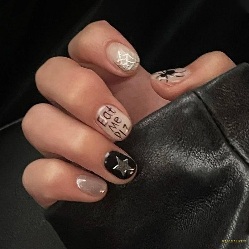 Halloween Wear 3D Stereo Nail Shaped Piece