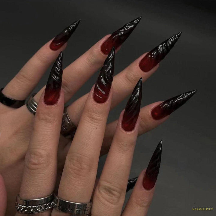 Halloween Wear 3D Stereo Nail Shaped Piece