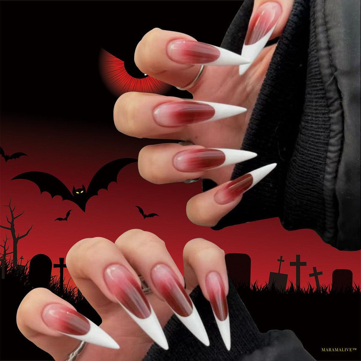 Halloween Wear 3D Stereo Nail Shaped Piece