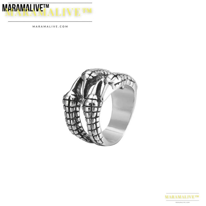 Hip Hop Thick Dragon Claw Ring