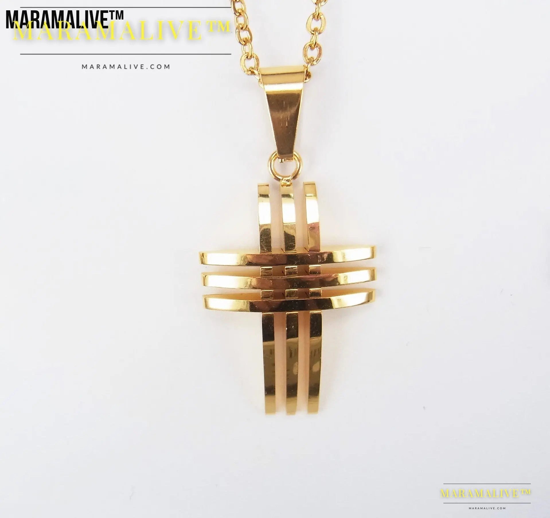 Hollow Cross Personality Men's Jewelry Fashion Trendy Jewelry