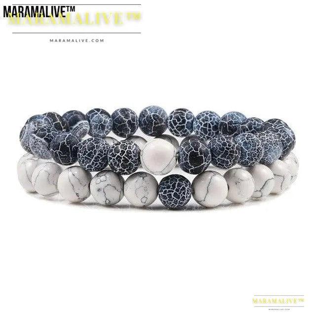 Incredible Natural Crystal Beads Bracelet Great Gift for Yoga Fans