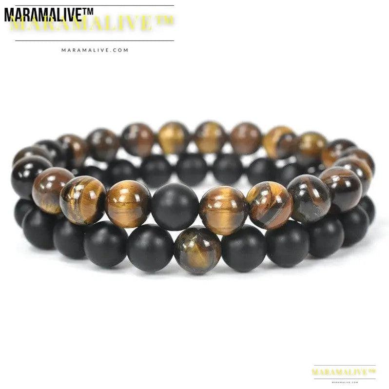 Incredible Natural Crystal Beads Bracelet Great Gift for Yoga Fans