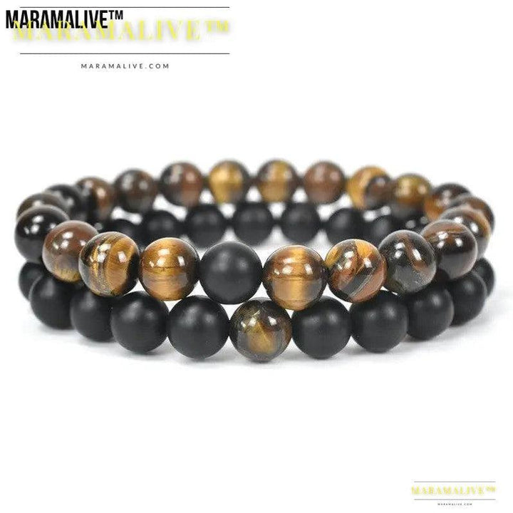 Incredible Natural Crystal Beads Bracelet Great Gift for Yoga Fans