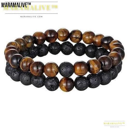 Incredible Natural Crystal Beads Bracelet Great Gift for Yoga Fans