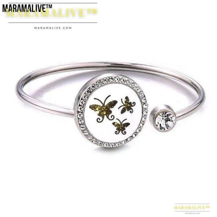 Introducing "LoveLink Aromatherapy Bracelet - Stainless Steel"