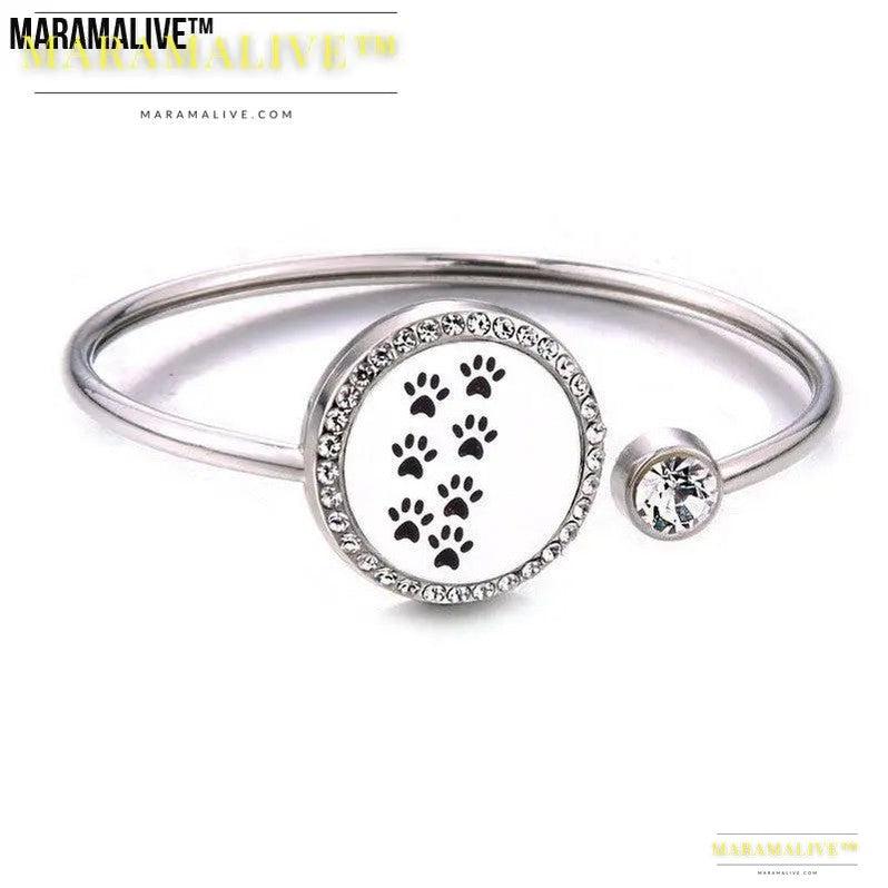 Introducing "LoveLink Aromatherapy Bracelet - Stainless Steel"