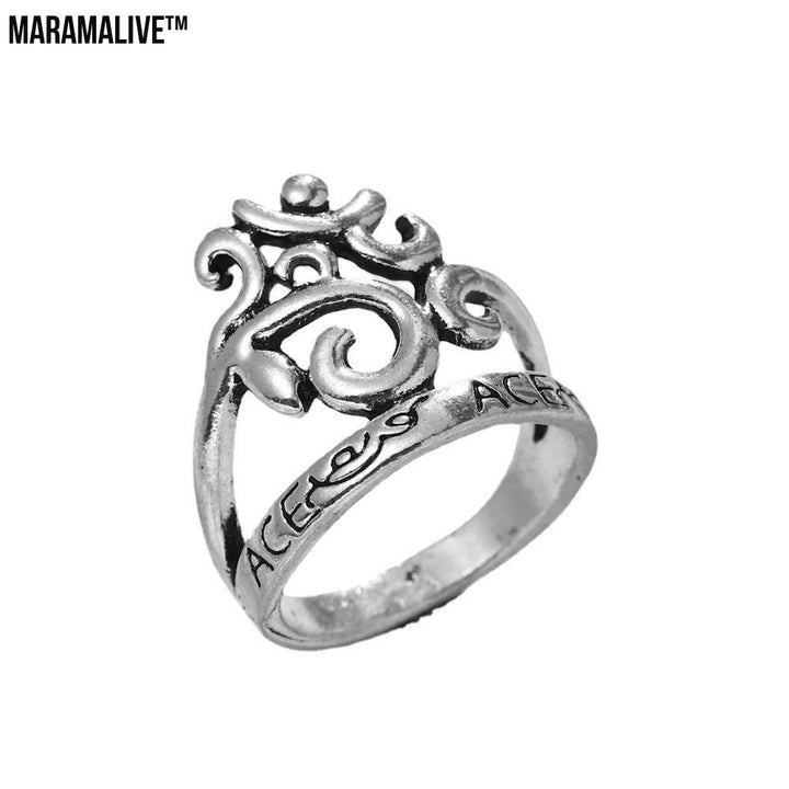 Irregular Dragon Tortoise Love Ring Fashion Tail Ring