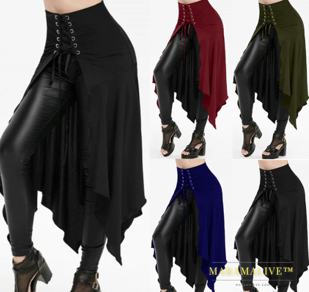 Irregular goth skirt