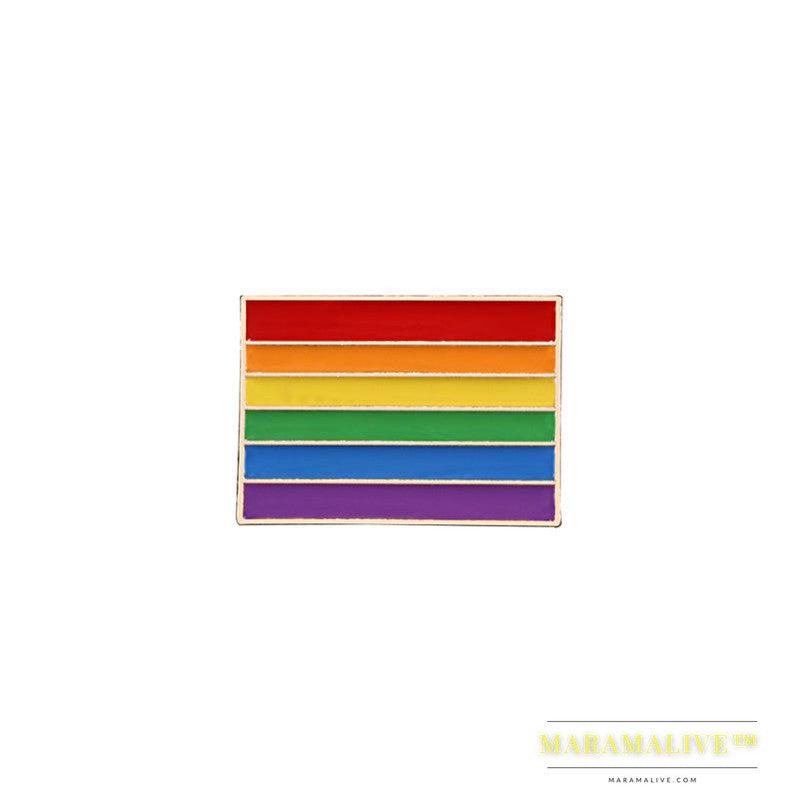 LGBT Rainbow Pride Badge Collection | 9 Styles of Rainbow Pins