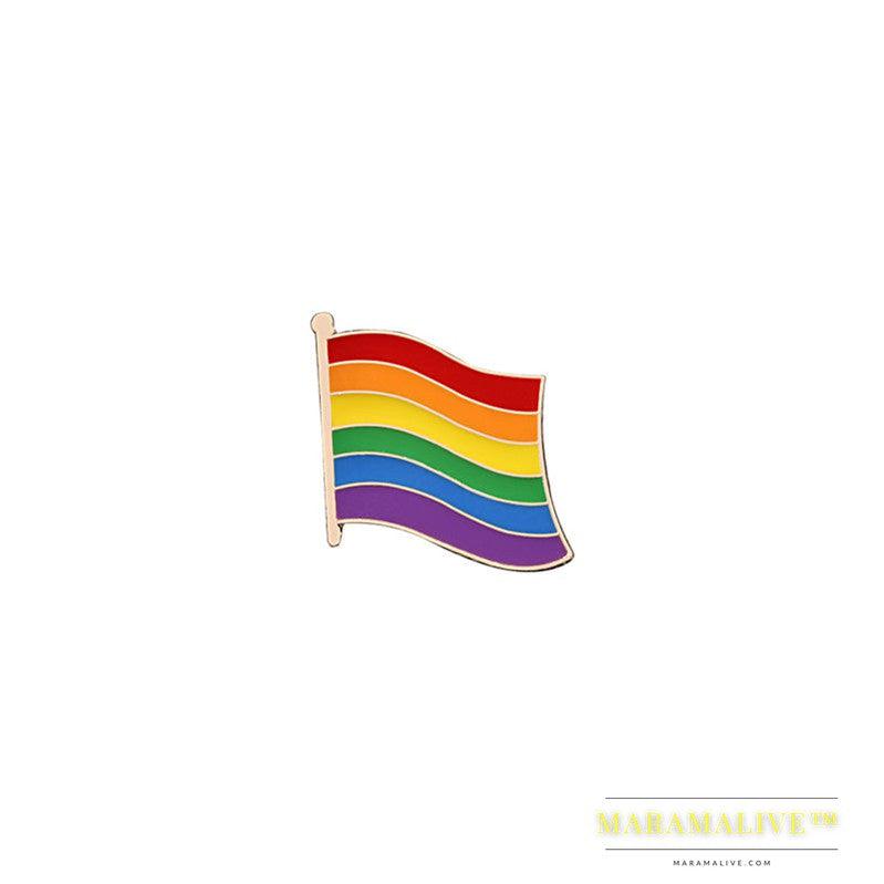 LGBT Rainbow Pride Badge Collection | 9 Styles of Rainbow Pins