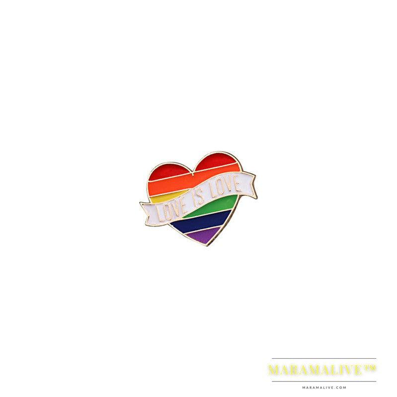 LGBT Rainbow Pride Badge Collection | 9 Styles of Rainbow Pins