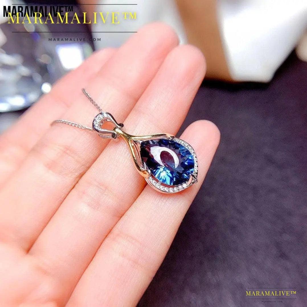 Ladies Personality Fashion Mermaid Tears Pendant