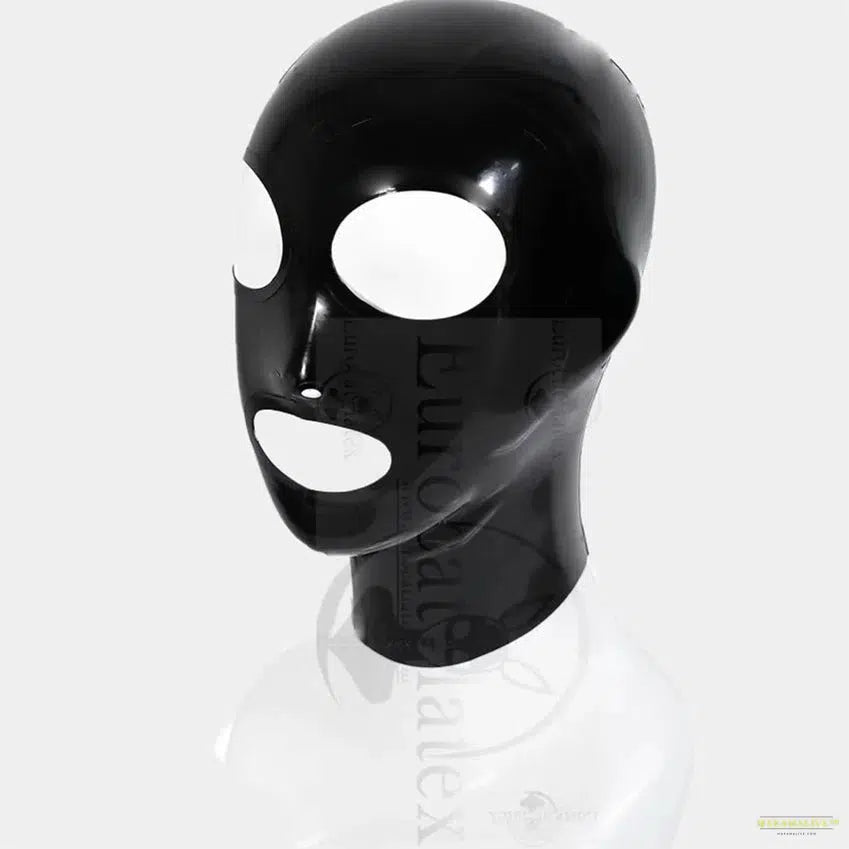 Latex mask men Hood mould seamless Catsuit Fetish latex gloves in Club catsuit rubber harness male bodysuit men fetish wear