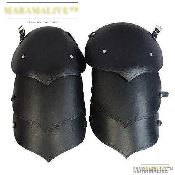 Leather Studded Shoulder Pads Men's Steampunk Gothic Armor