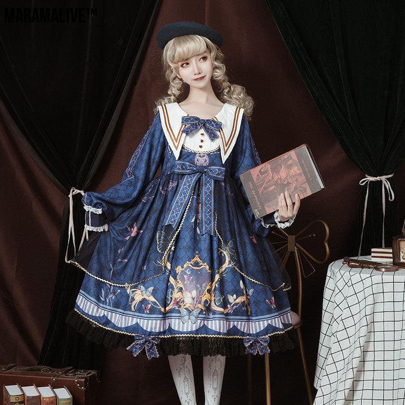 Lolita Dress Victorian Lolita Elegant Gorgeous Butterfly