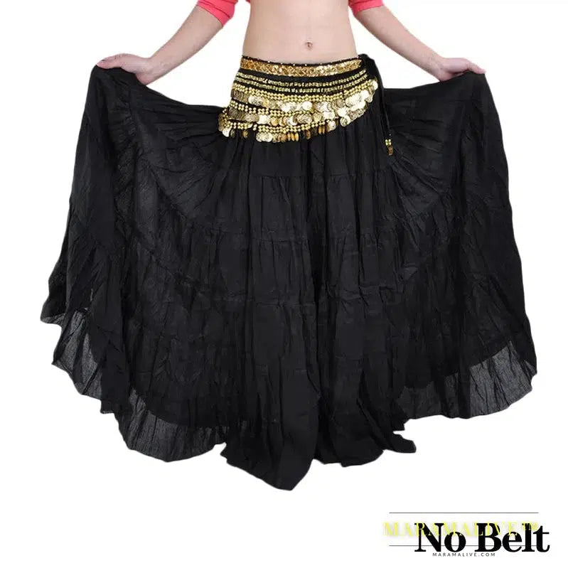 Long Gypsy Skirt Belly Dance Performance Women Tribal Gypsy Dance Skirt Women Belly Dance ATS Tribal Skirt 8m/16m Adult 12 Color