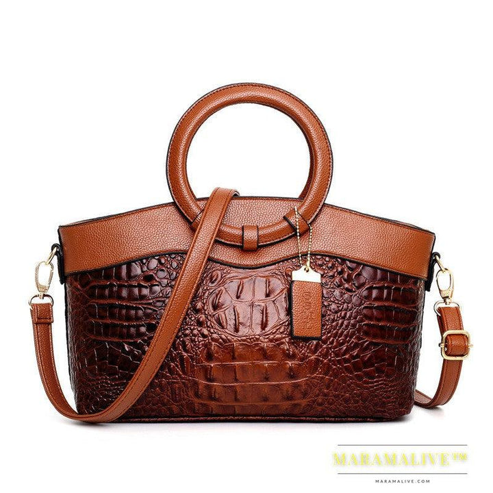 Luxury Handbags Women Bags Designer Crocodile Woman Leather