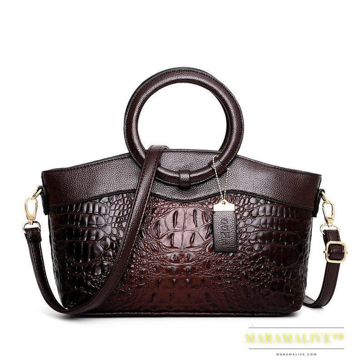 Luxury Handbags Women Bags Designer Crocodile Woman Leather