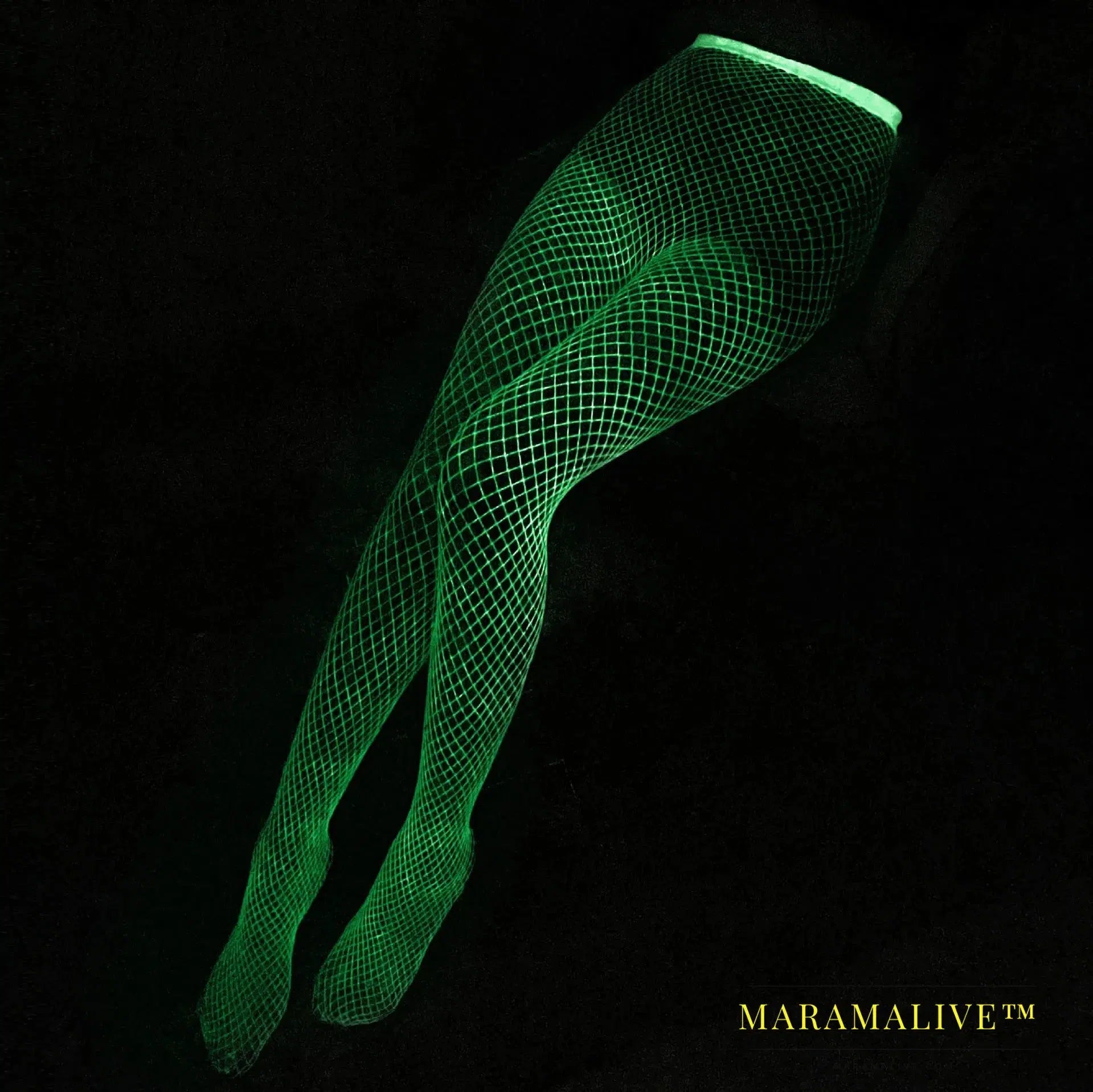 Magical Luminous Stockings Super Elastic Plus Size White Mesh Tights Pole Dance Fancy Crotchless Pantyhose Glowing Fishnet Socks