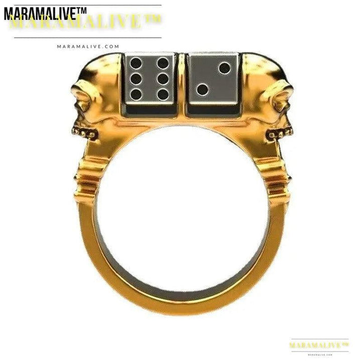 Make a Bold Statement with this Striking Skull Ring