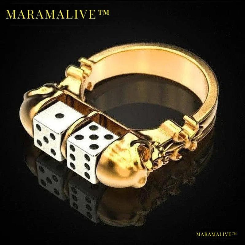 Make a Bold Statement with this Striking Skull Ring