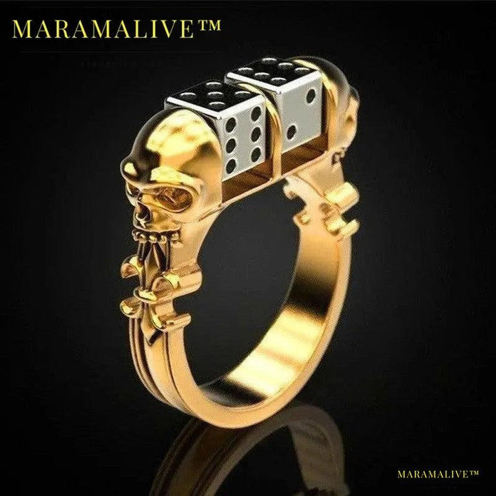 Make a Bold Statement with this Striking Skull Ring