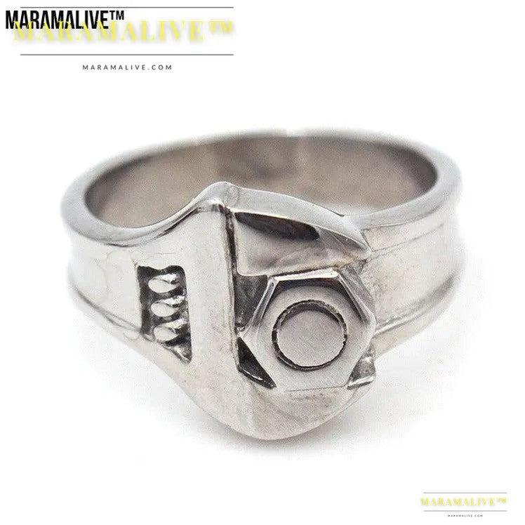 Make a Bold Statement with this Unique Tool Theme Ring