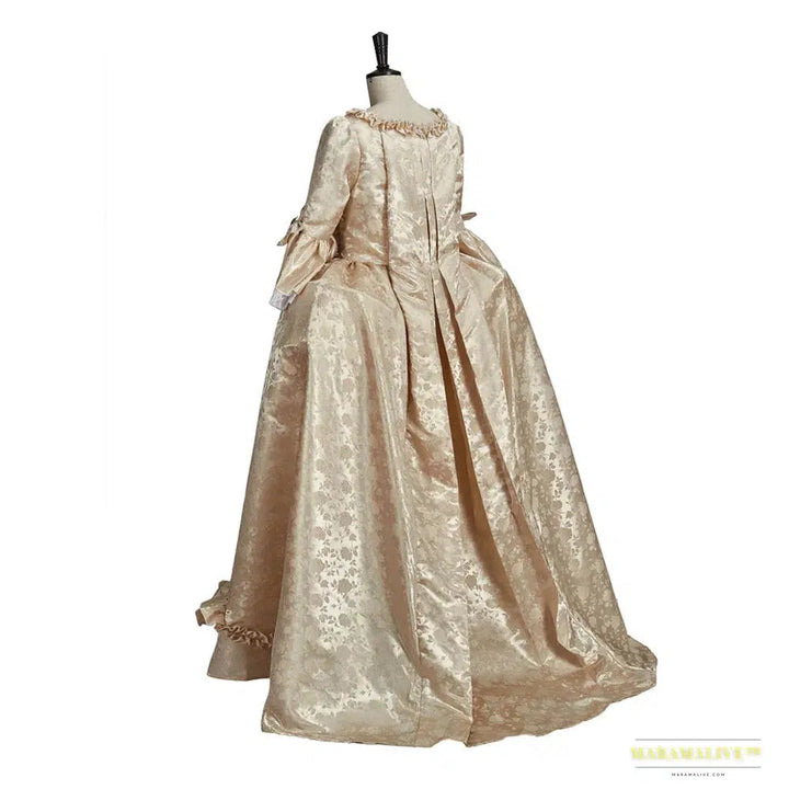 Maramalive™ 18th Century Victorian Court Dress - Women's Gothic Rococo Baroque Marie Antoinette Ball Gown - Renaissance Regency Era Costume