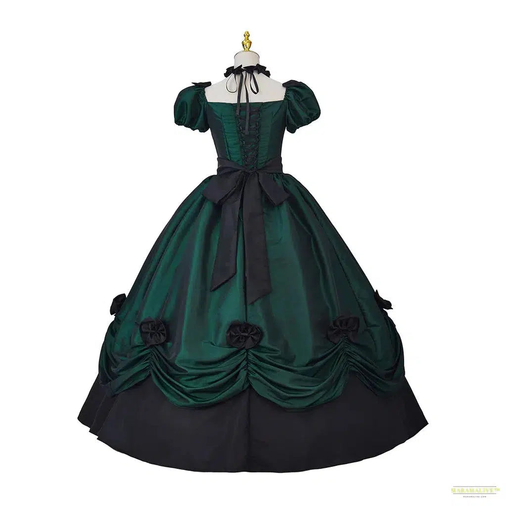 Maramalive™ Medieval Retro Punk Gothic Court Princess Dress Royal Lady Ball Dress Elegant Vampire Devil Christmas Victorian Costume Vestidos