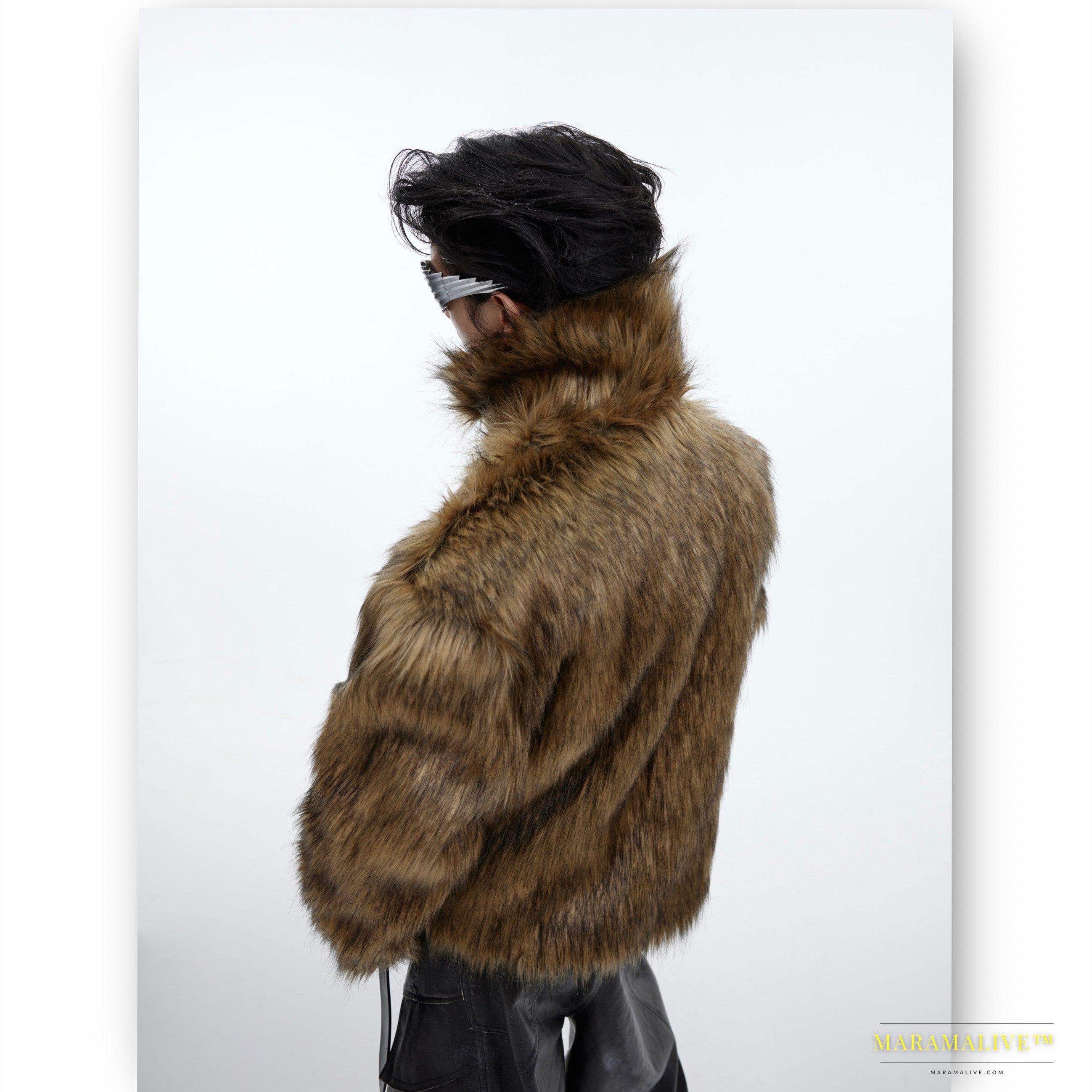 Maramalive™ Men's Profile Anti-Mink Fur Coat - Superior Warmth, Ultimate Style