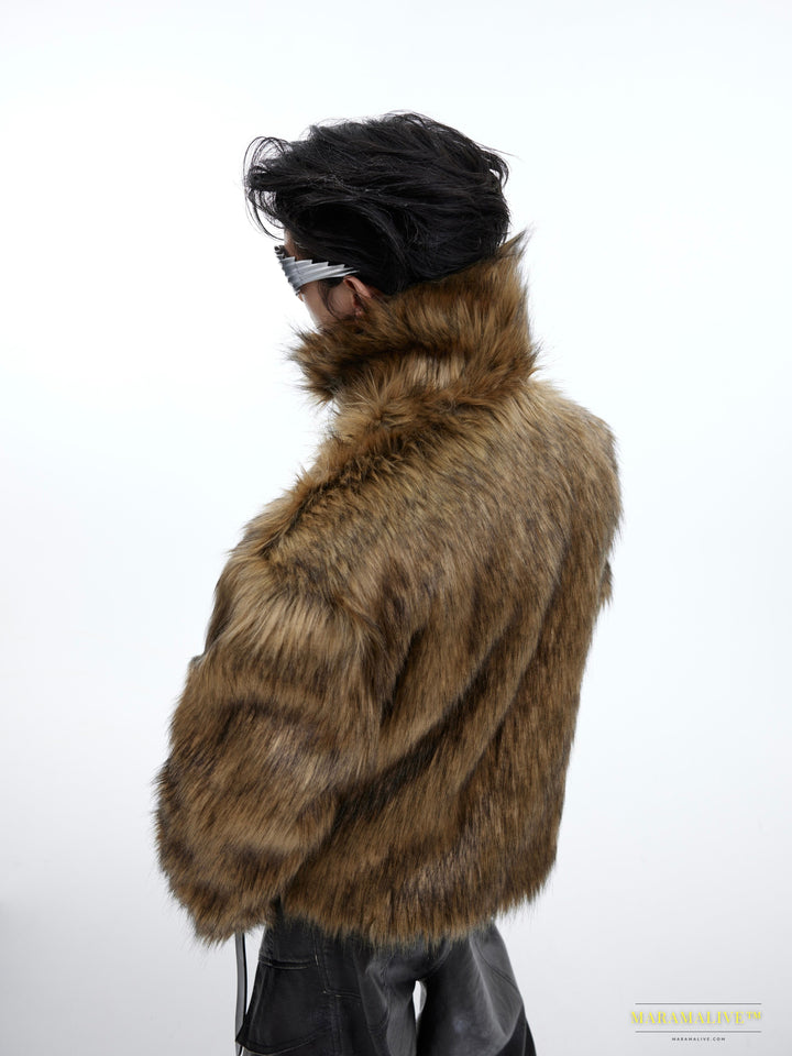 Maramalive™ Men's Profile Anti-Mink Fur Coat - Superior Warmth, Ultimate Style