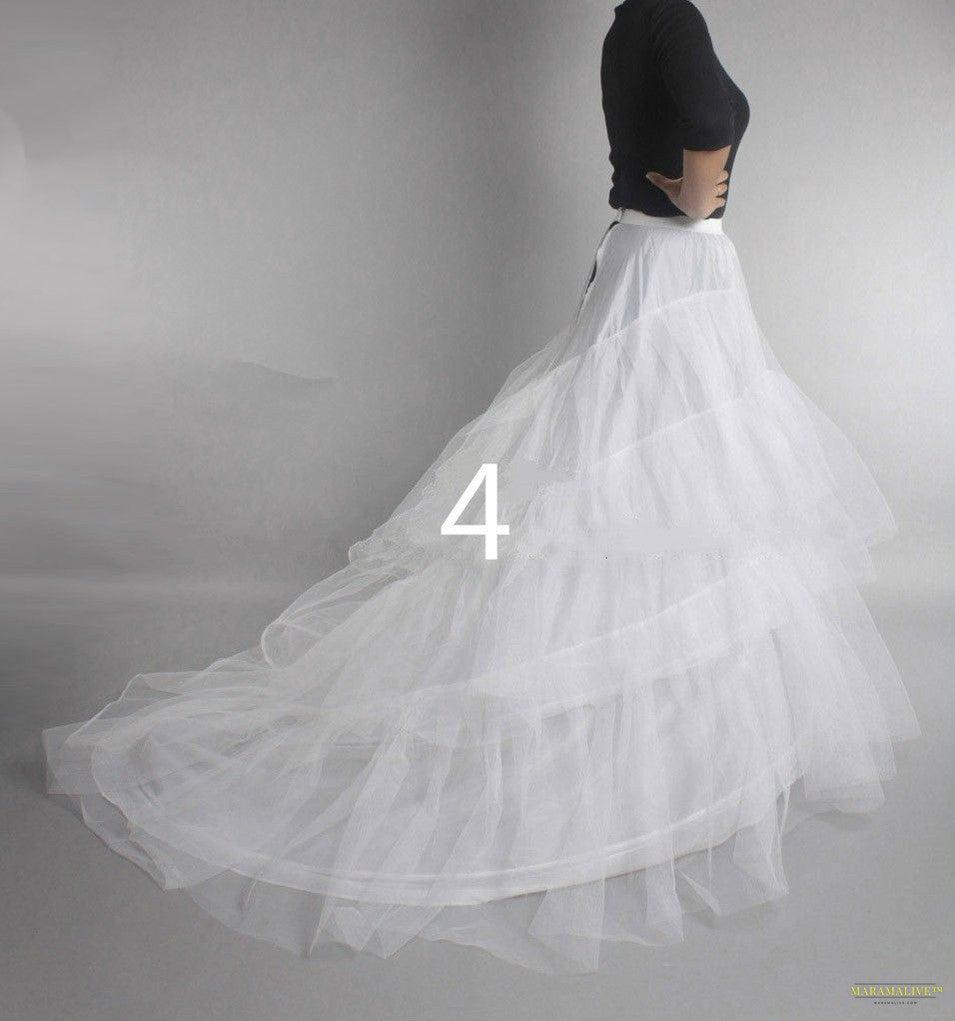 Maramalive™ Regular Size New Arrival Wedding Petticoat Crinoline Slip Prom Underskirt Fancy Bridal Dress Hoop Slips