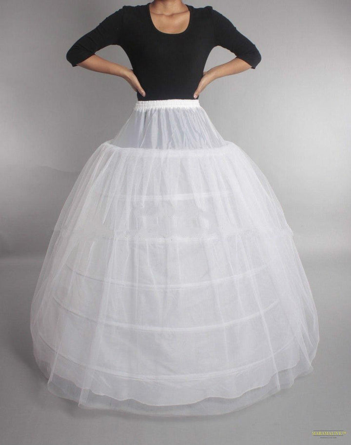 Maramalive™ Regular Size New Arrival Wedding Petticoat Crinoline Slip Prom Underskirt Fancy Bridal Dress Hoop Slips