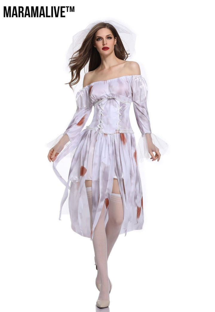 Maramalive™ Skull Princess Dress Halloween Costume