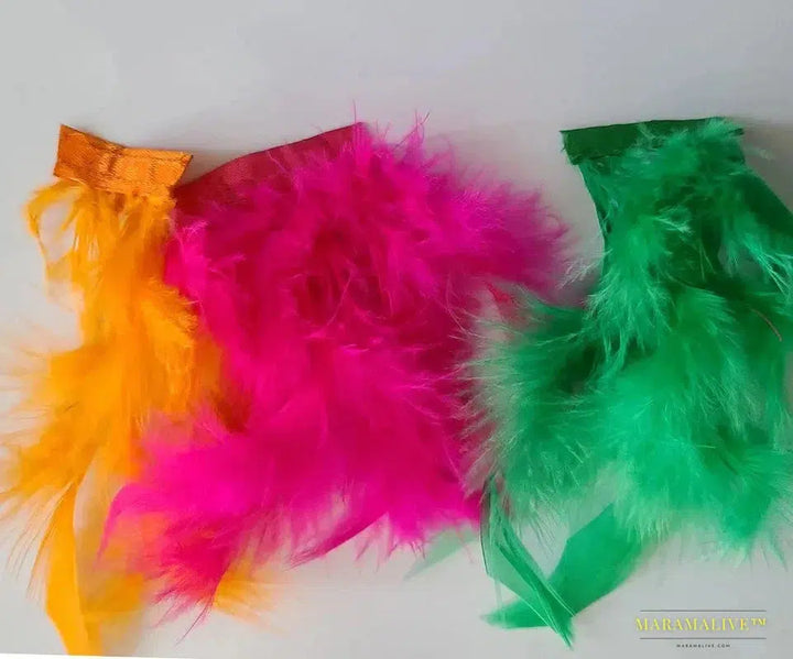 Maramalive™ Women's Feathered Mini Skirt: Eye-Catching Party and Costume Wear