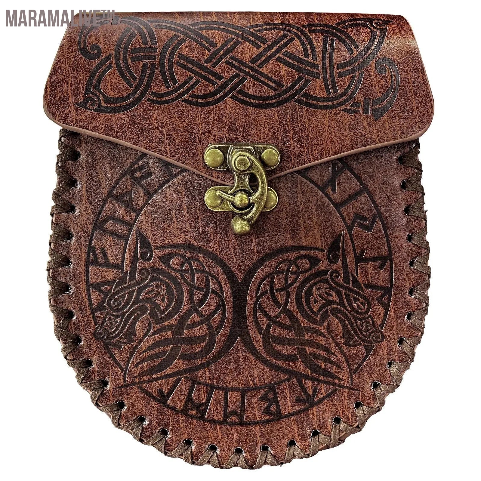 Medieval Viking Mini Bag Coins Retro Bag Pouch Men Women Cosplay LARP Costume Accessories