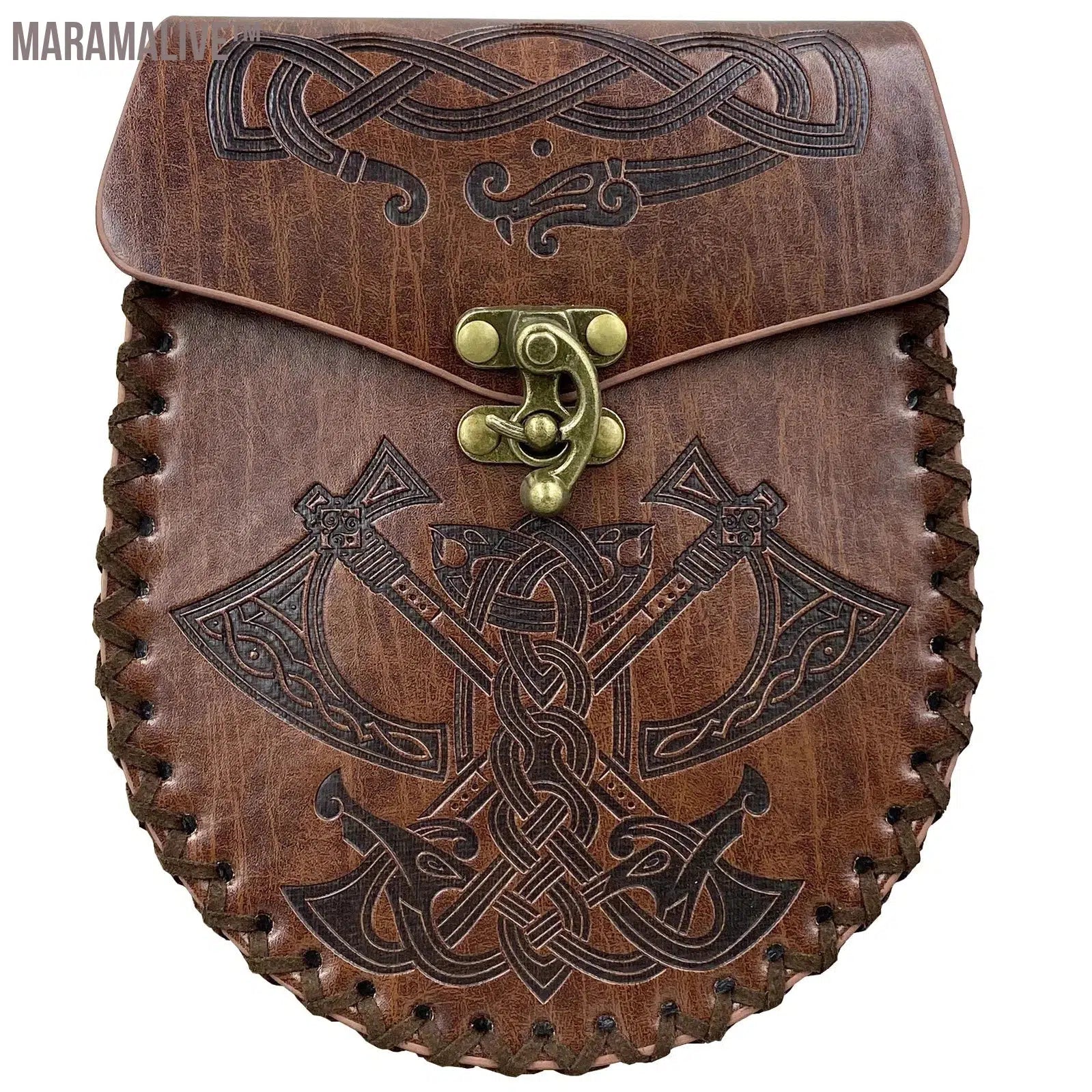 Medieval Viking Mini Bag Coins Retro Bag Pouch Men Women Cosplay LARP Costume Accessories