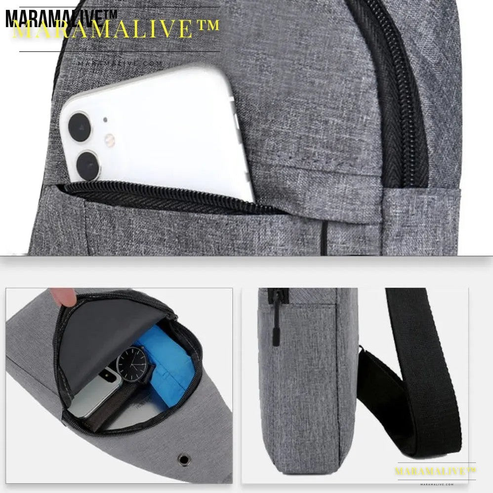 Men Chest Bag Cross Body Bag