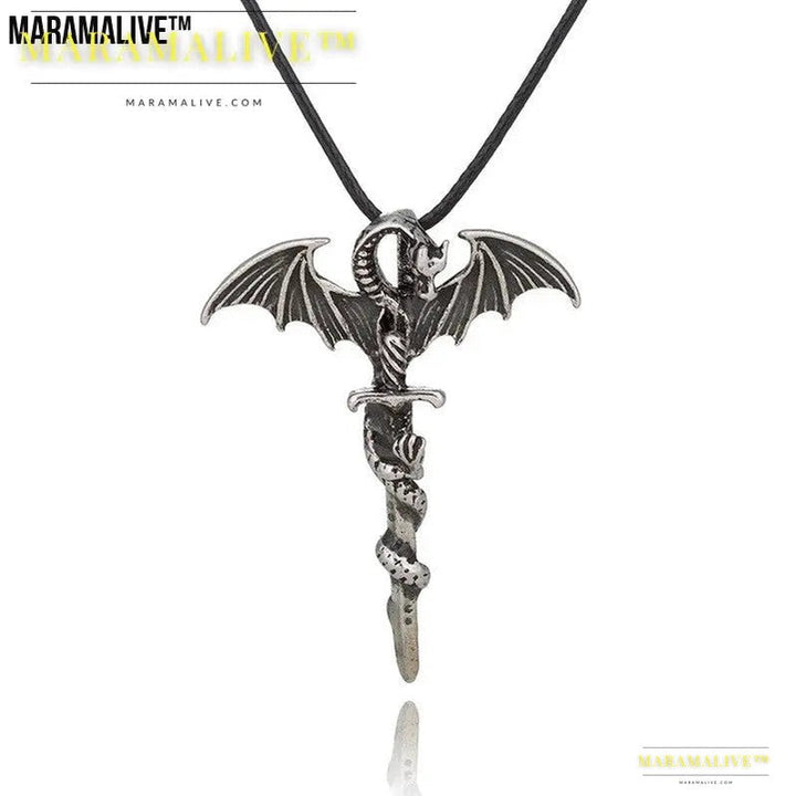 Men's Luminous Dragon Necklace