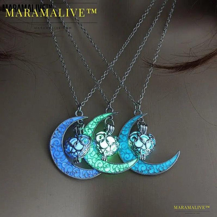 Men's Luminous Dragon Necklace