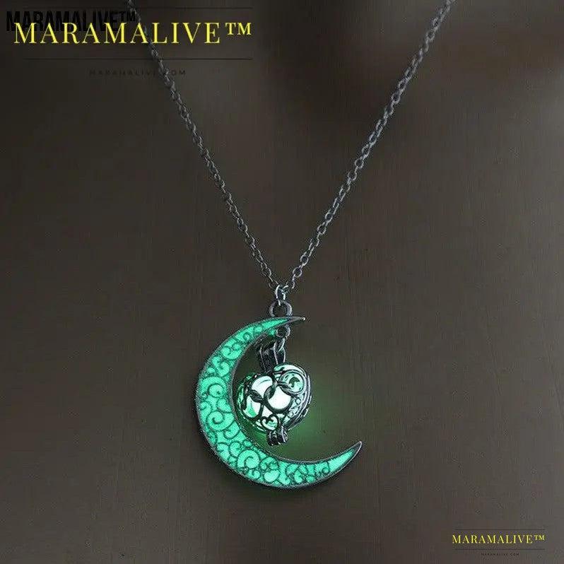 Men's Luminous Dragon Necklace