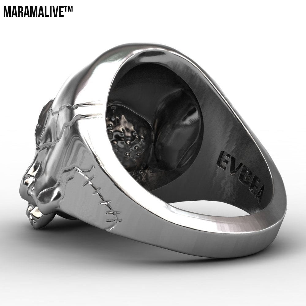 Men's Punk Domineering Skull Ring