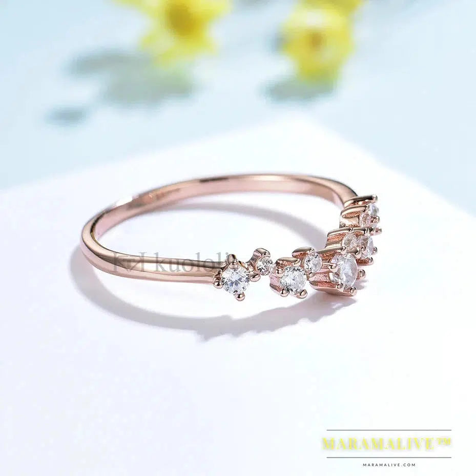 Moissanite Bubble Rings for Women: Affordable Luxury Jewelry