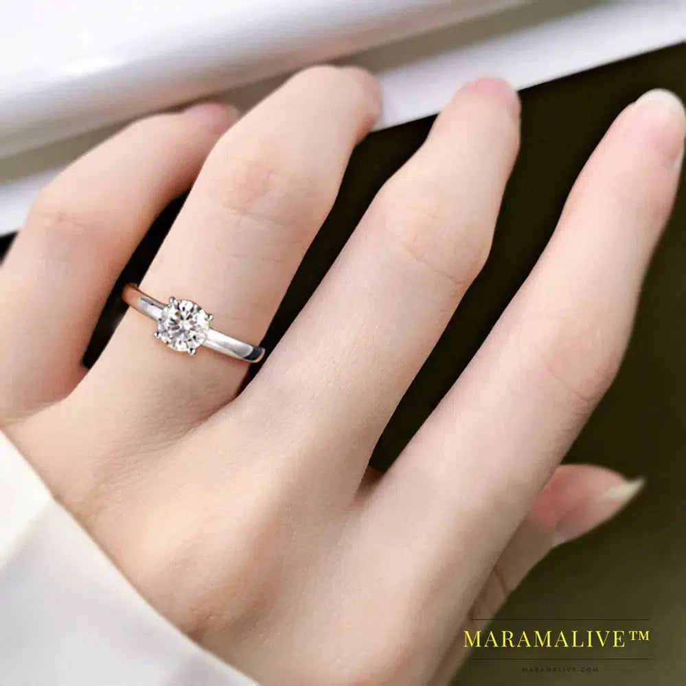 Moissanite & Diamond Engagement Rings: Affordable Luxury